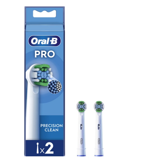 Oral-B Ανταλλακτικές Κεφαλές Precision Clean Improved 2τμχ