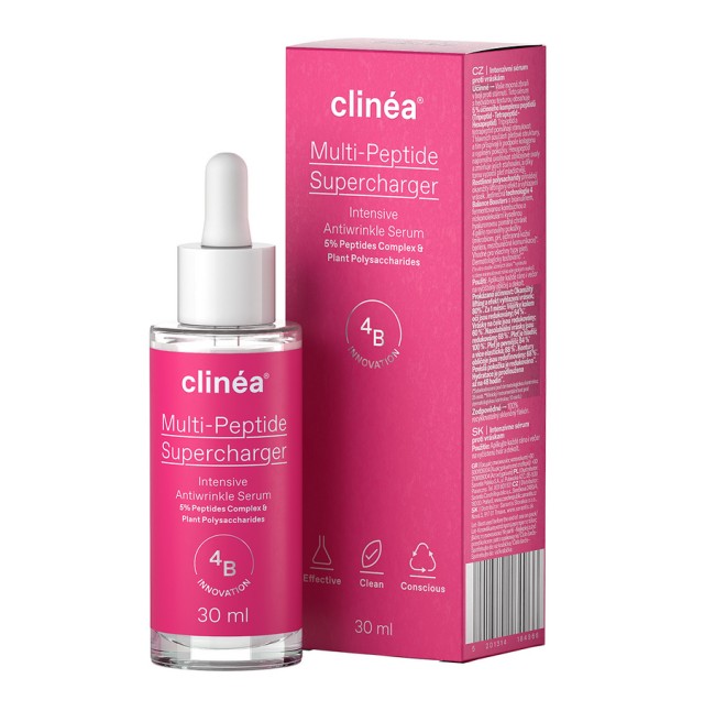 Clinea Multi-Peptide Supercharger Αντιρυτιδικός Ορός 30ml