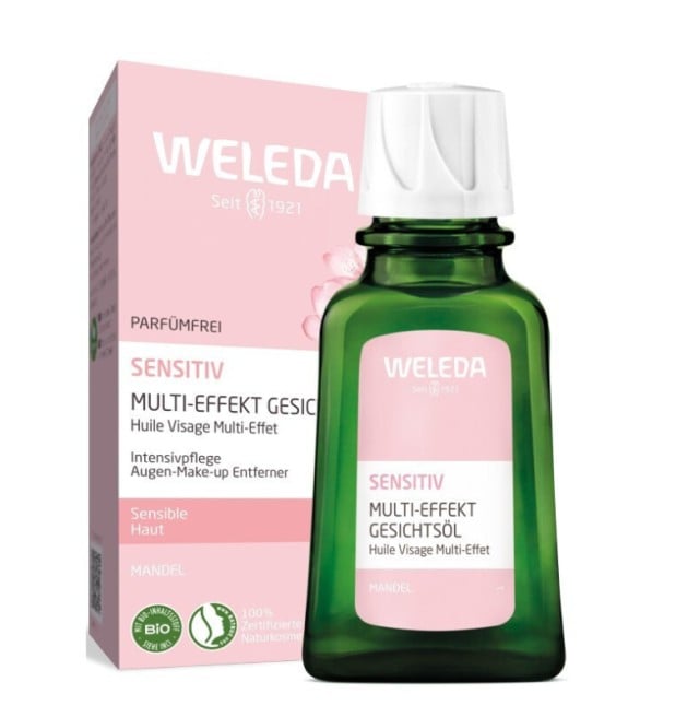 Weleda Sensitive Λάδι Προσώπου Αμύγδαλο 50ml