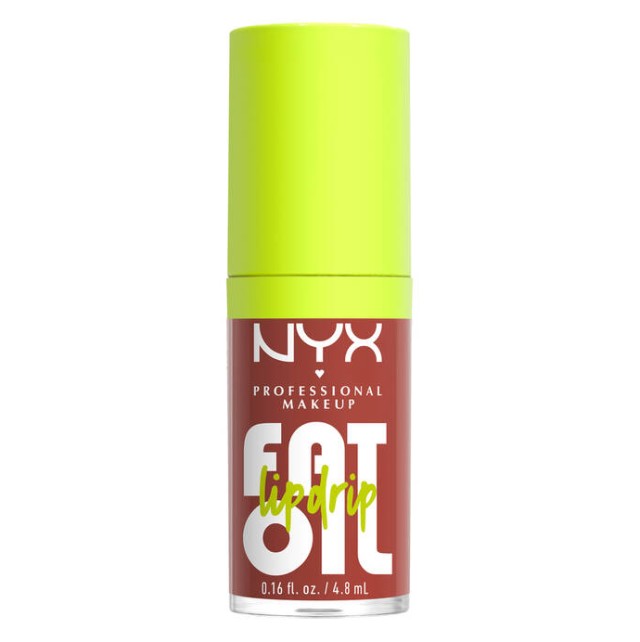 Nyx Professional Makeup Fat Oil Lip Drip Lip Oil Gloss Liquide 09 Chillin Like a Villain 4,8ml