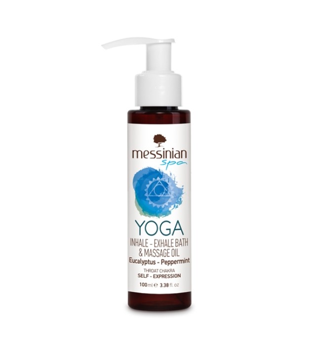 Messinian Spa Yoga Inhale & Exhale Bath & Massage Oil 100ml