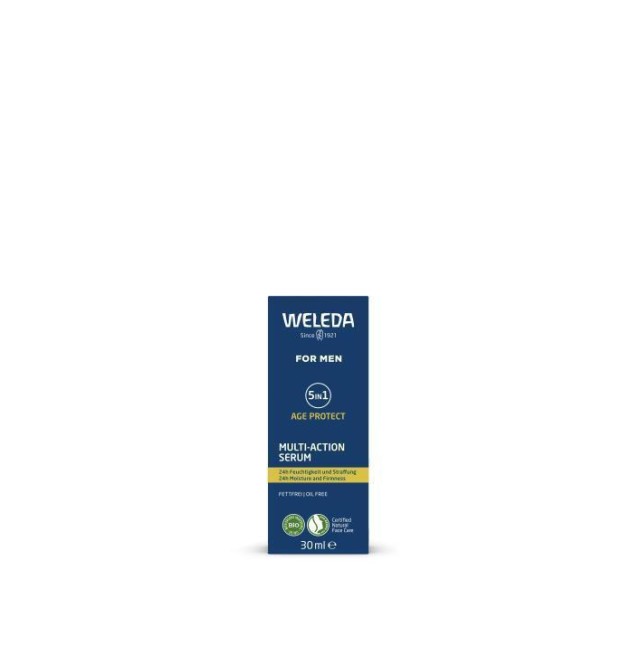 Weleda For Men 5 in 1 Age Protect Multi-Action Serum Ορός Προσώπου για τον Άνδρα 30ml