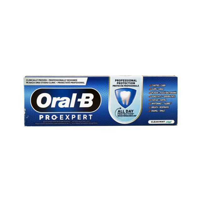 Oral-B Pro-Expert Professional Protection Οδοντόκρεμα για 24ωρη Προστασία 75ml