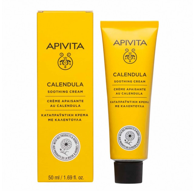 Apivita Calendula Soothing Cream Καταπραϋντική Κρέμα με Καλέντουλα 50ml