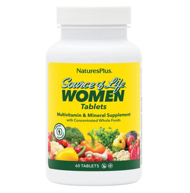 Nature's Plus Source of Life Women Multivitamin 60tabs