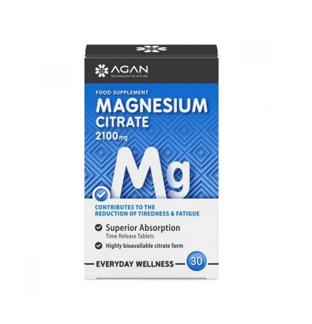 Agan Magnesium Citrate 2100mg 30tabs