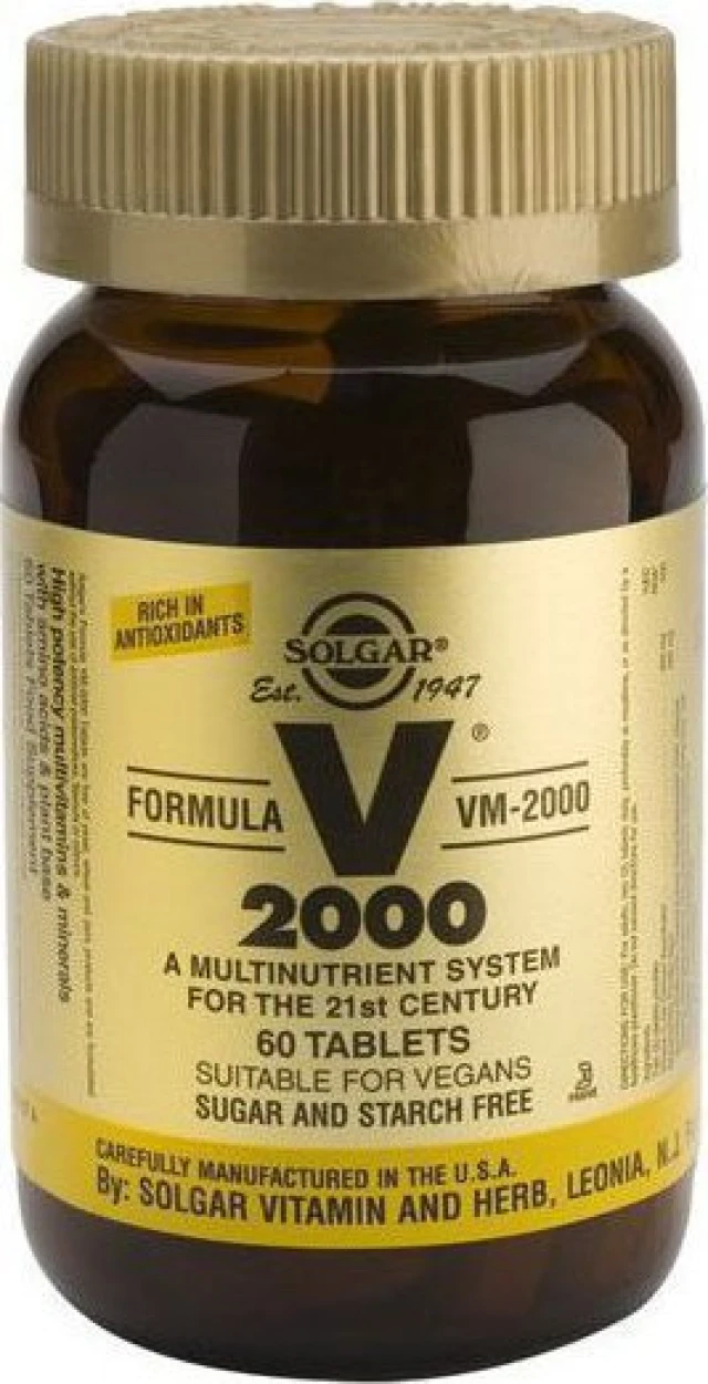 Solgar Formula Vm 2000 60tabs | Smile-pharmacy.gr