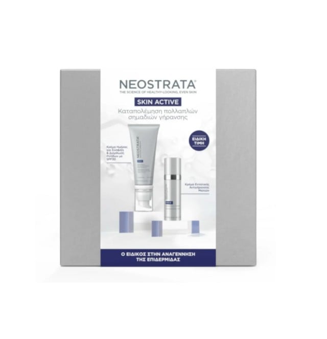 Neostrata Set Skin Active Κρέμα Ημέρας SPF30 50gr & Κρέμα Εντατικής Αντιγήρανσης Ματιών 15gr