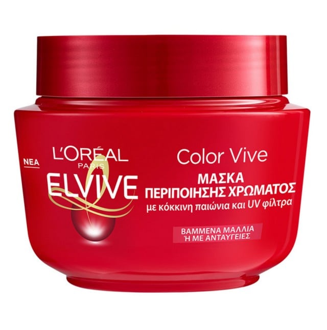 L'oreal Paris Elvive Color Vive Μάσκα Περιποίησης Χρώματος για Βαμμένα Μαλλιά 300ml