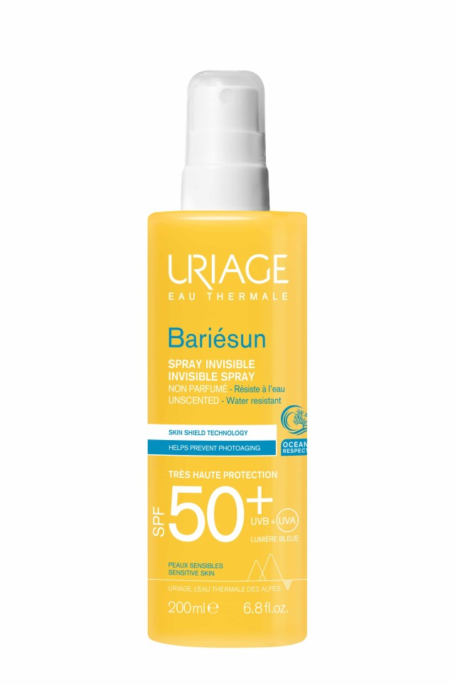 Uriage Bariesun Spray Invisible Non Parfume SPF50+ 200ml