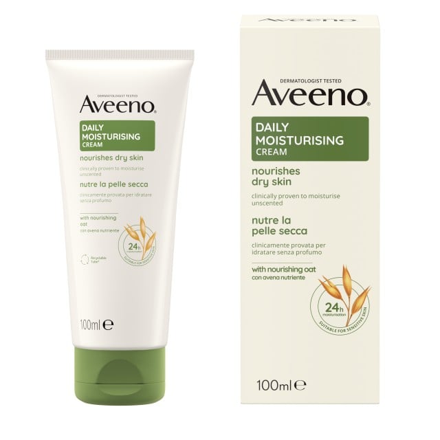 Aveeno Daily Moisturising Face & Body Cream Ενυδατική Κρέμα Προσώπου & Σώματος 100ml