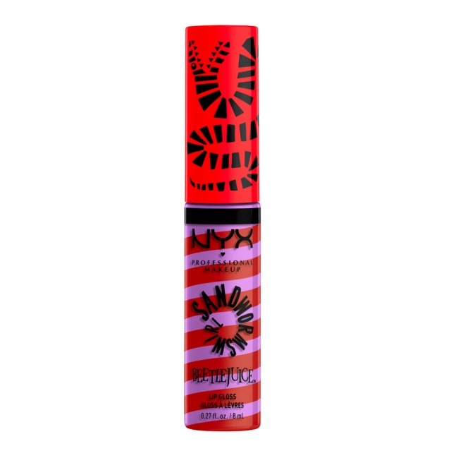 Νyx Beetlejuice Butter Lip Gloss Sandworm Swirl 03 8ml