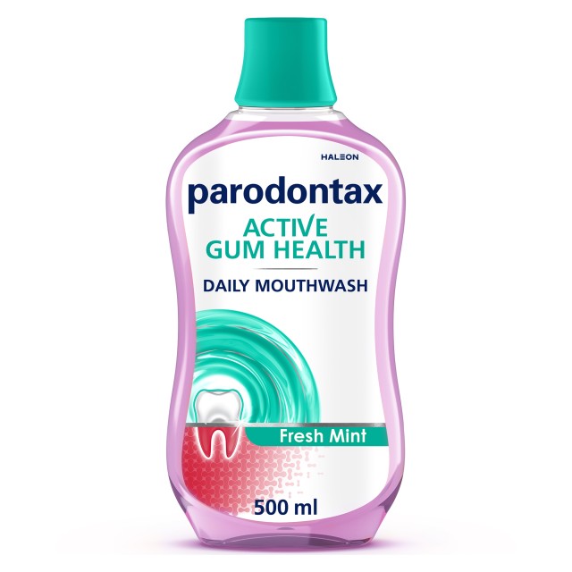 Parodontax Active Gum Health Στοματικό Διάλυμα Μέντα 500ml