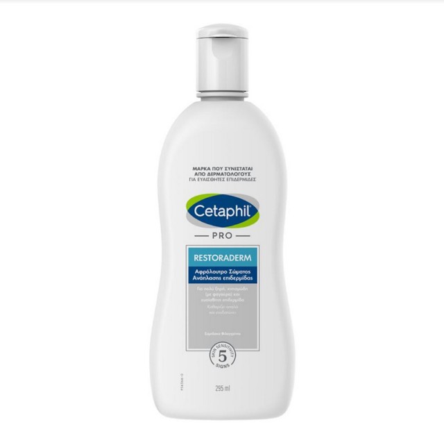 Cetaphil Pro Restoraderm Body Wash Αφρόλουτρο Καθαρισμού για Πολύ Ξηρό & Ευαίσθητο Δέρμα 295ml