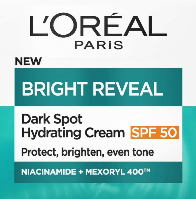 L'Oreal Paris Bright Reveal Κρέμα Προσώπου κατά των Κηλίδων SPF50 50ml