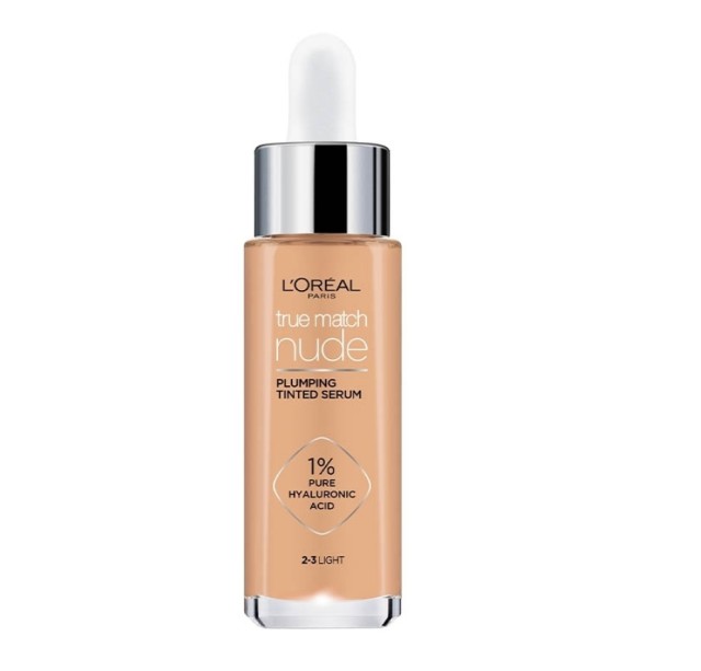 L'Oreal Paris True Match Nude Serum Foundation 2-3 Light 30ml