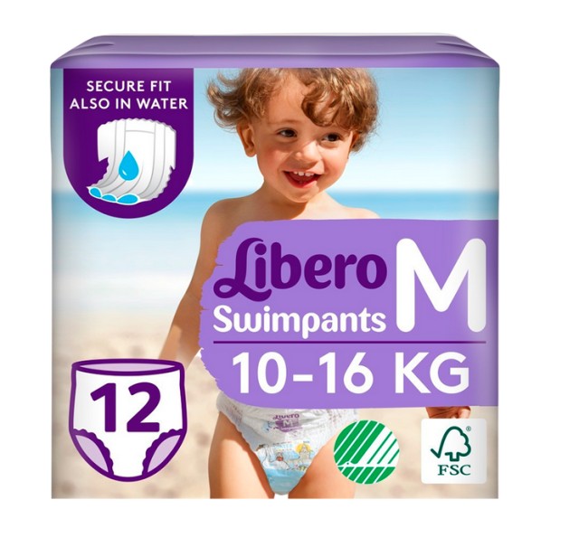 Libero Swimpants Πάνες Θαλάσσης Medium (10-16Kg) 12τμχ