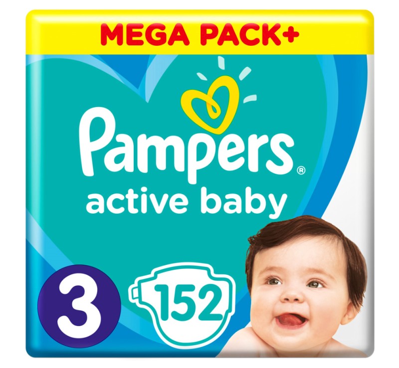 Pampers active baby store 6